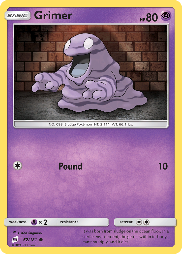 Grimer (62/181) [Sun & Moon: Team Up] | Fandemonia Ltd