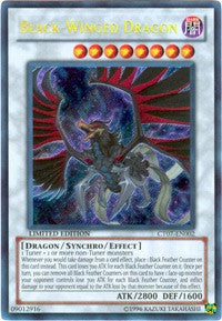 Black-Winged Dragon [CT07-EN002] Secret Rare | Fandemonia Ltd