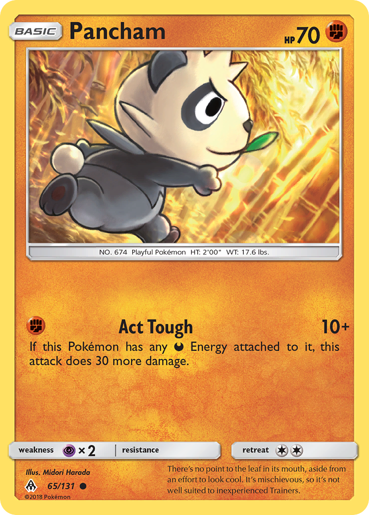 Pancham (65/131) [Sun & Moon: Forbidden Light] | Fandemonia Ltd