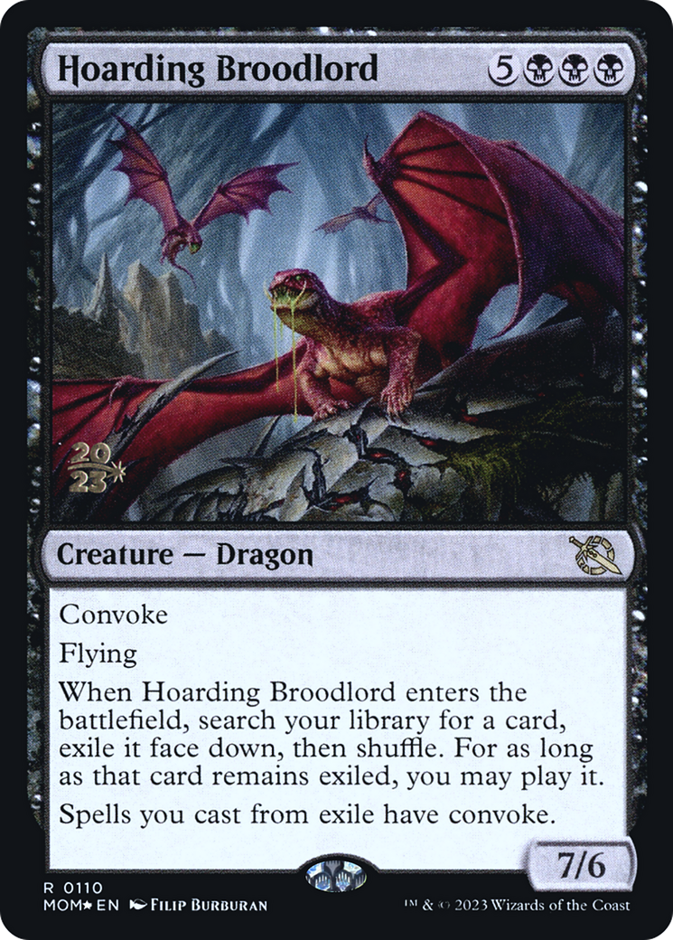 Hoarding Broodlord [March of the Machine Prerelease Promos] | Fandemonia Ltd