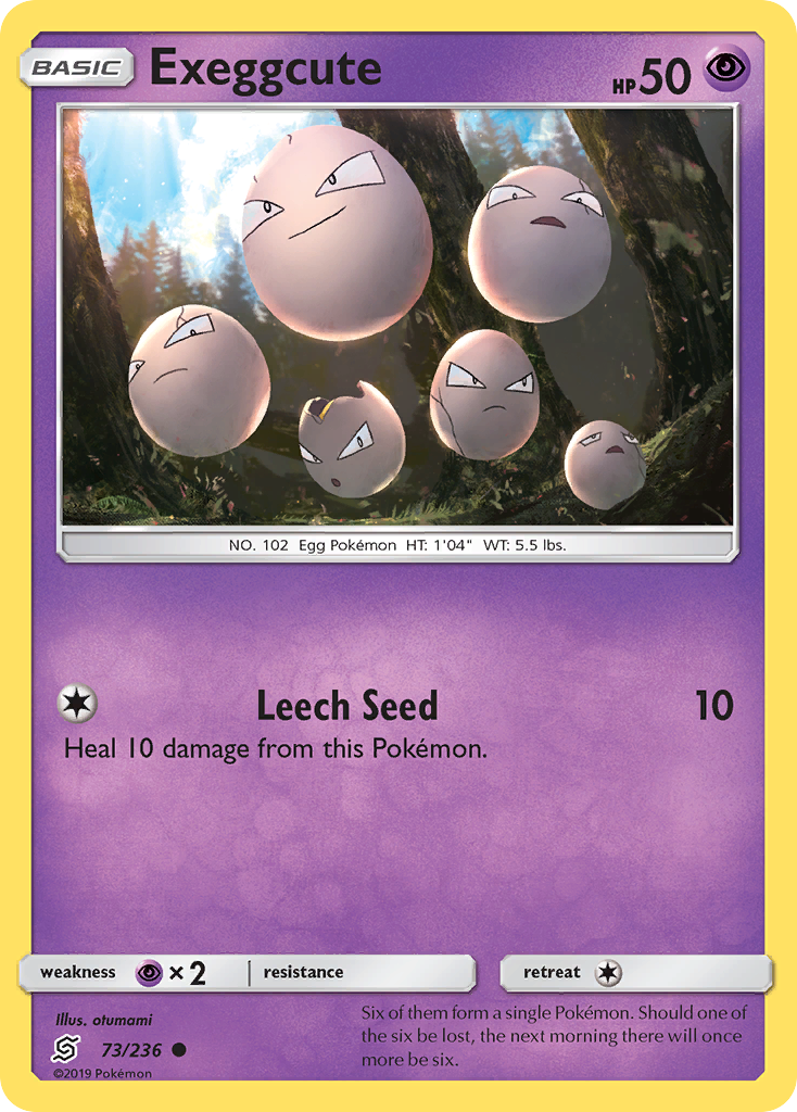 Exeggcute (73/236) [Sun & Moon: Unified Minds] | Fandemonia Ltd