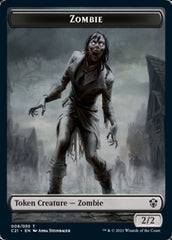 Zombie // Horror Token [Commander 2021 Tokens] | Fandemonia Ltd