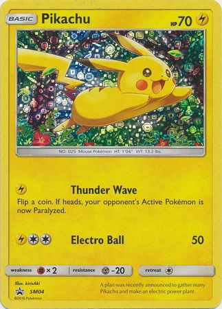 Pikachu (SM04) (General Mills Promo) [Sun & Moon: Black Star Promos] | Fandemonia Ltd