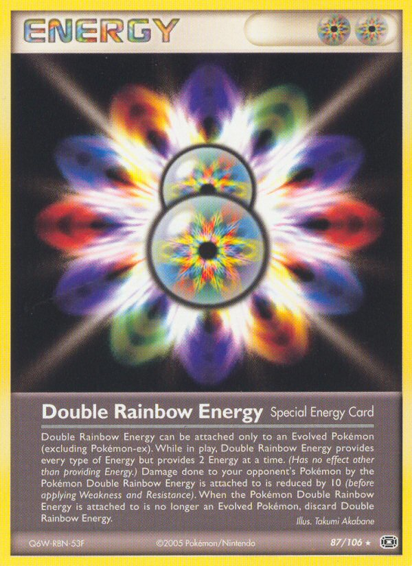 Double Rainbow Energy (87/106) [EX: Emerald] | Fandemonia Ltd