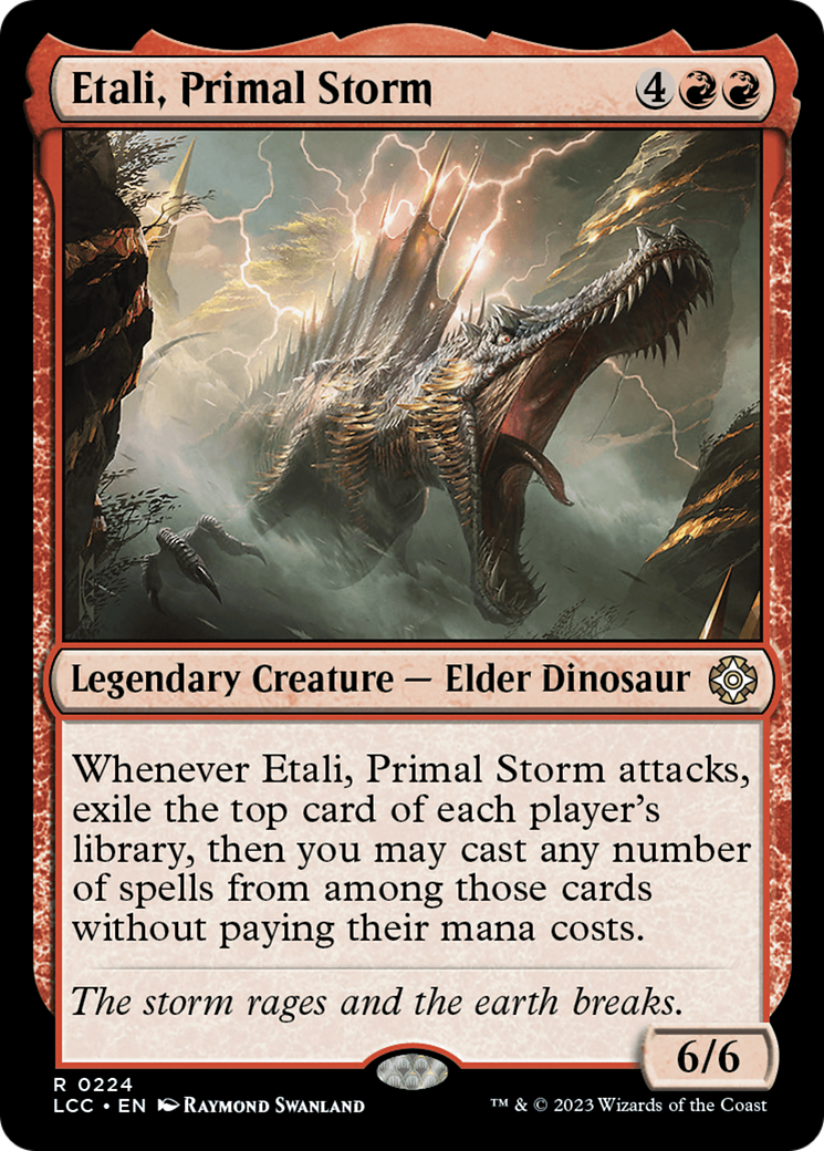 Etali, Primal Storm [The Lost Caverns of Ixalan Commander] | Fandemonia Ltd