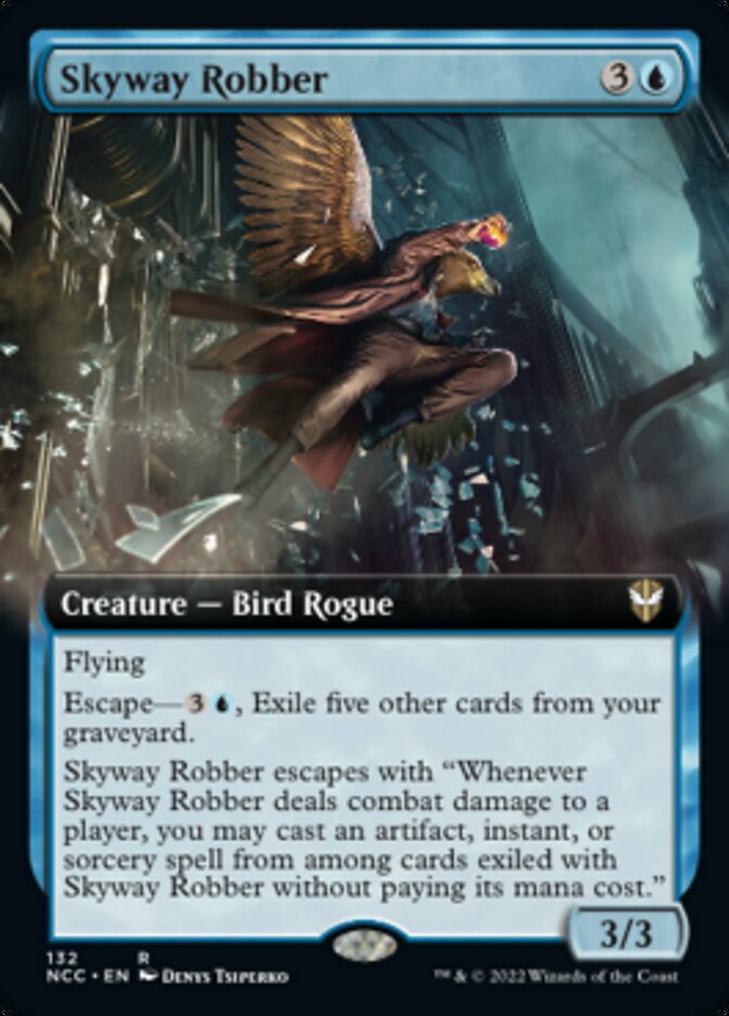 Skyway Robber (Extended Art) [Streets of New Capenna Commander] | Fandemonia Ltd