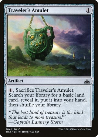 Traveler's Amulet [Rivals of Ixalan] | Fandemonia Ltd