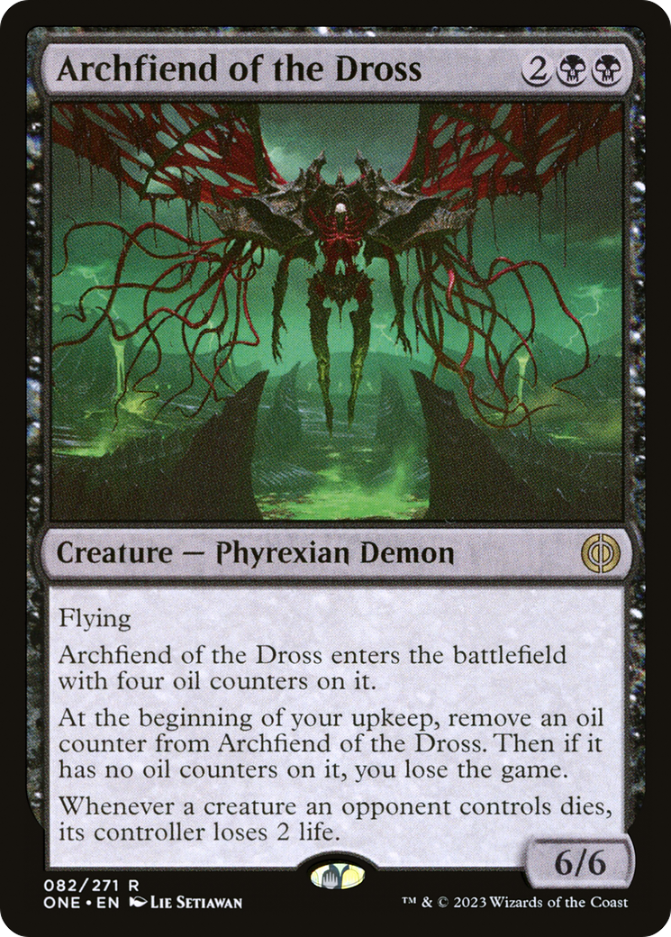 Archfiend of the Dross [Phyrexia: All Will Be One] | Fandemonia Ltd