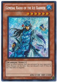 General Raiho of the Ice Barrier [HA04-EN025] Secret Rare | Fandemonia Ltd