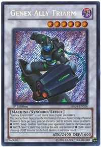 Genex Ally Triarm [HA04-EN026] Secret Rare | Fandemonia Ltd