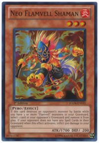 Neo Flamvell Shaman [HA04-EN033] Super Rare | Fandemonia Ltd