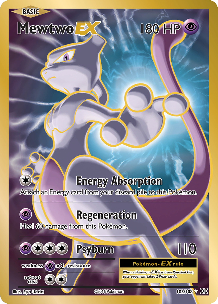 Mewtwo EX (103/108) [XY: Evolutions] | Fandemonia Ltd