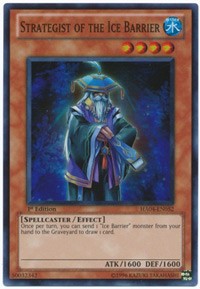 Strategist of the Ice Barrier [HA04-EN052] Super Rare | Fandemonia Ltd