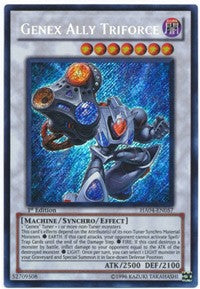 Genex Ally Triforce [HA04-EN057] Secret Rare | Fandemonia Ltd