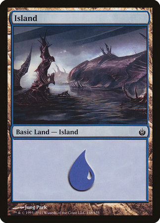 Island (148) [Mirrodin Besieged] | Fandemonia Ltd