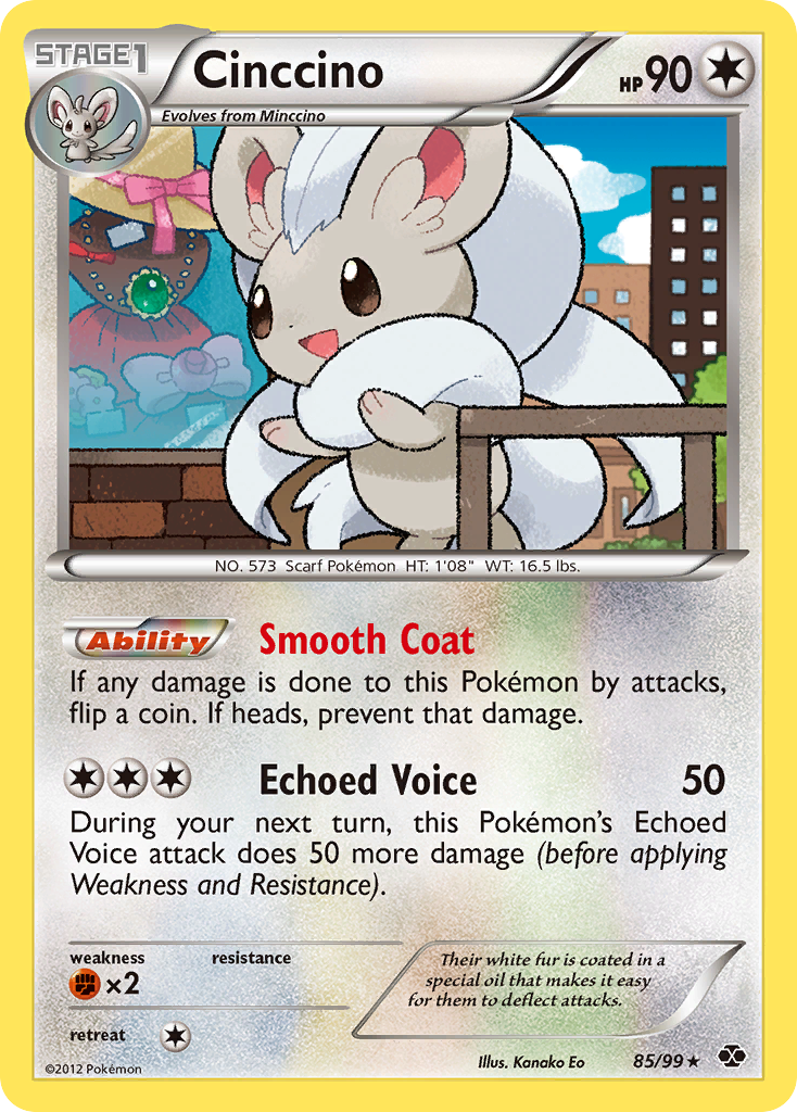 Cinccino (85/99) [Black & White: Next Destinies] | Fandemonia Ltd