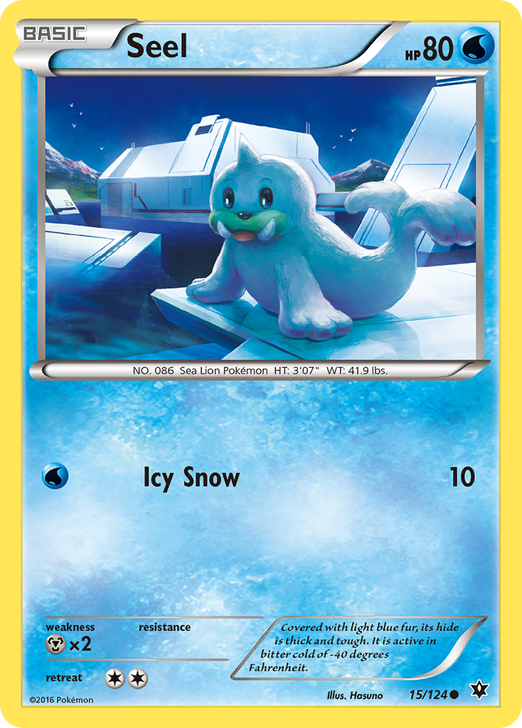 Seel (15/124) [XY: Fates Collide] | Fandemonia Ltd