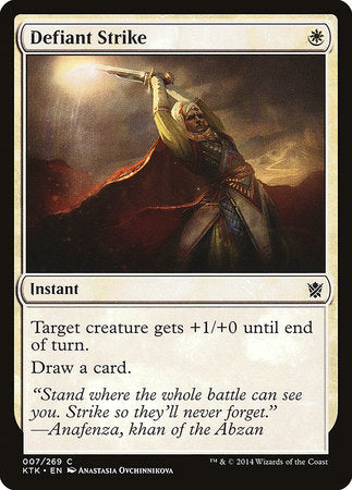 Defiant Strike [Khans of Tarkir] | Fandemonia Ltd