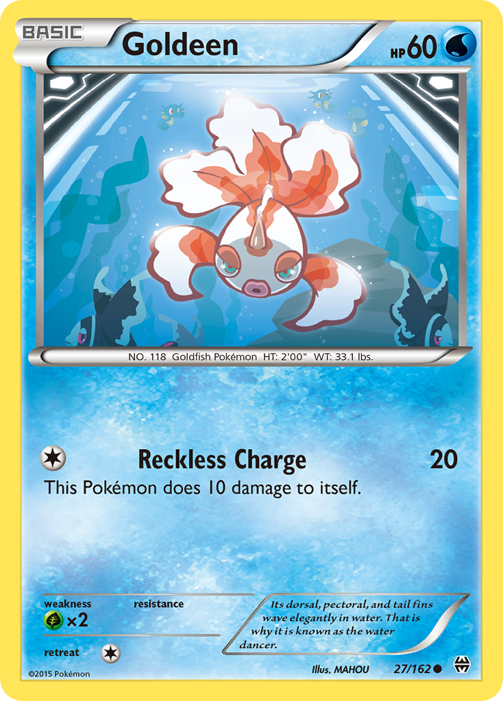 Goldeen (27/162) [XY: BREAKthrough] | Fandemonia Ltd