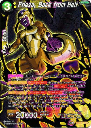 Frieza, Back from Hell (SPR) (BT5-091) [Miraculous Revival] | Fandemonia Ltd