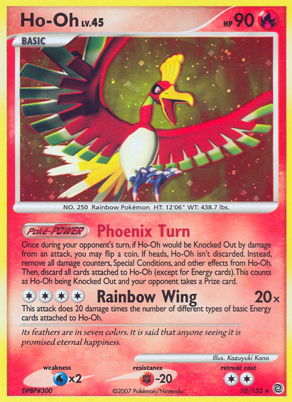 Ho-Oh (10/132) [Diamond & Pearl: Secret Wonders] | Fandemonia Ltd