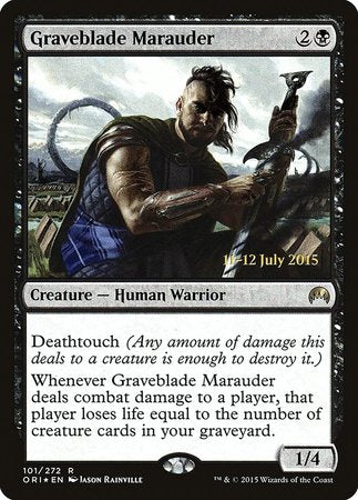 Graveblade Marauder [Magic Origins Promos] | Fandemonia Ltd