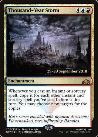 Thousand-Year Storm [Guilds of Ravnica Promos] | Fandemonia Ltd