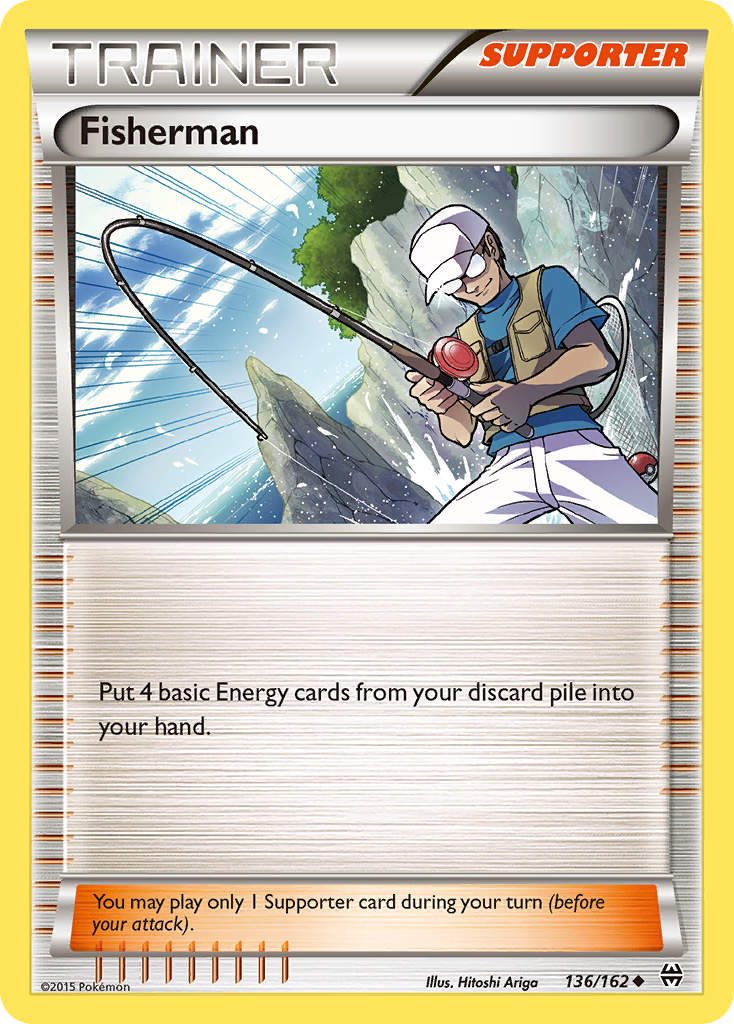 Fisherman (136/162) [XY: BREAKthrough] | Fandemonia Ltd