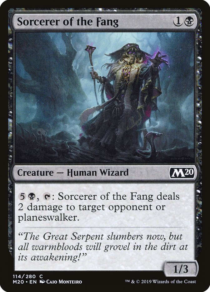 Sorcerer of the Fang [Core Set 2020] | Fandemonia Ltd