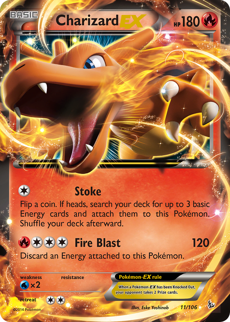 Charizard EX (11/106) [XY: Flashfire] | Fandemonia Ltd