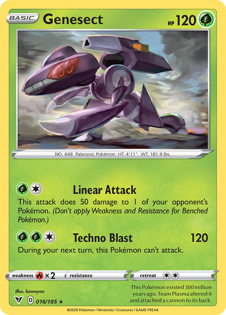 Genesect (016/185) [Sword & Shield: Vivid Voltage] | Fandemonia Ltd