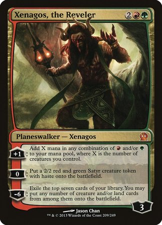 Xenagos, the Reveler [Theros] | Fandemonia Ltd