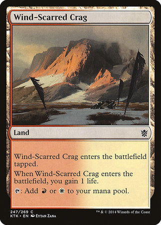 Wind-Scarred Crag [Khans of Tarkir] | Fandemonia Ltd