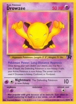 Drowzee (54/82) [Team Rocket Unlimited] | Fandemonia Ltd