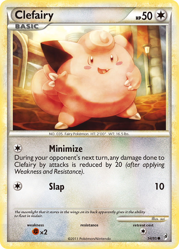 Clefairy (54/95) [HeartGold & SoulSilver: Call of Legends] | Fandemonia Ltd