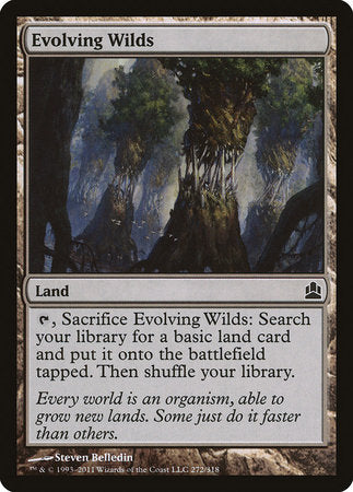 Evolving Wilds [Commander 2011] | Fandemonia Ltd