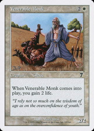 Venerable Monk [Seventh Edition] | Fandemonia Ltd