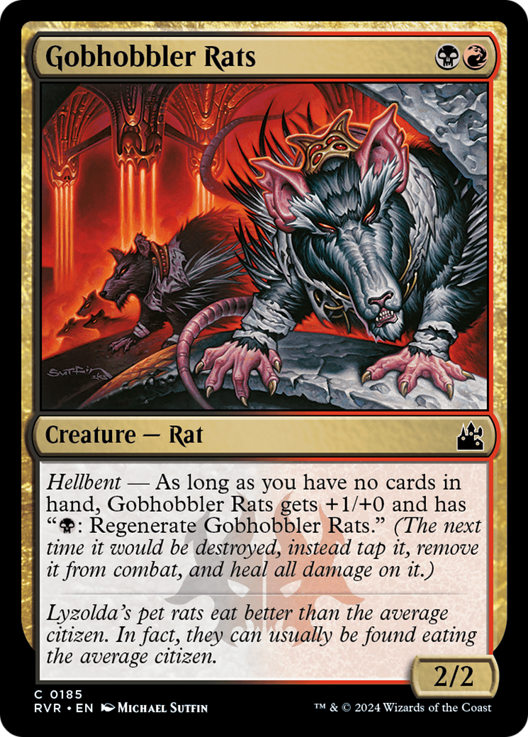 Gobhobbler Rats [Ravnica Remastered] | Fandemonia Ltd