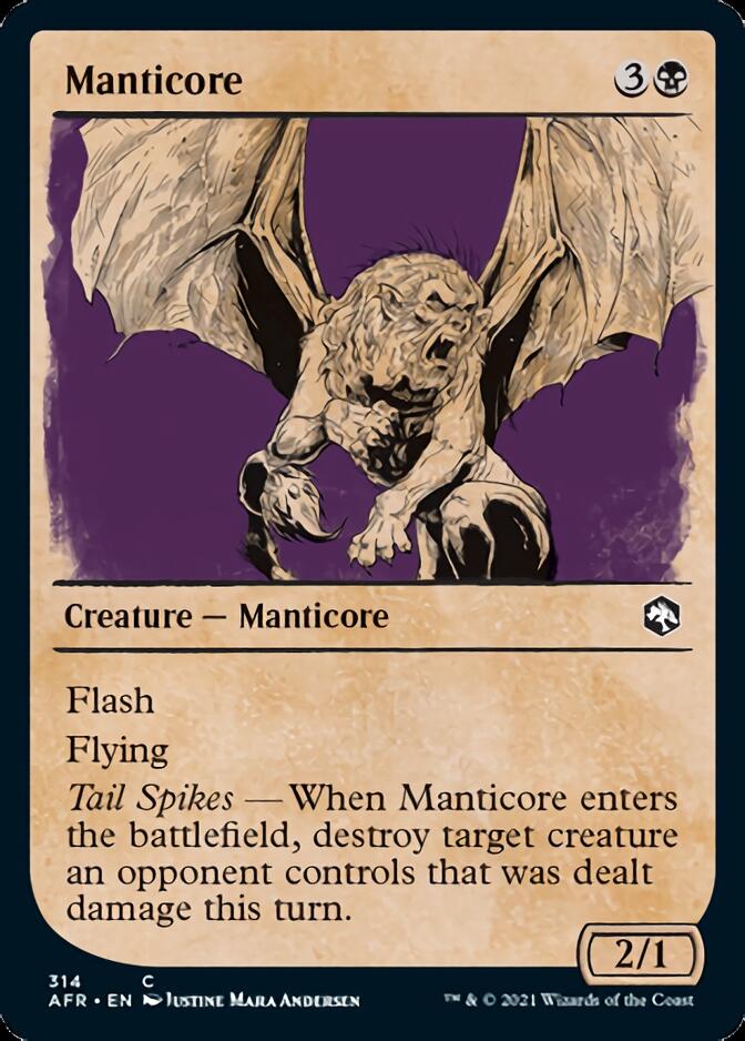 Manticore (Showcase) [Dungeons & Dragons: Adventures in the Forgotten Realms] | Fandemonia Ltd