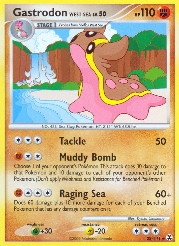 Gastrodon West Sea (22/111) [Platinum: Rising Rivals] | Fandemonia Ltd