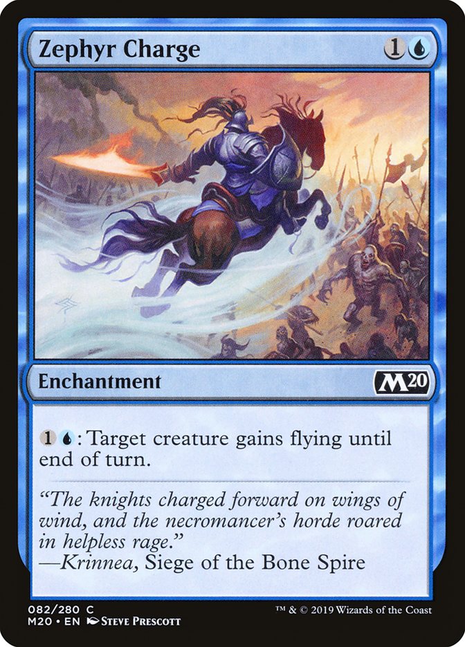 Zephyr Charge [Core Set 2020] | Fandemonia Ltd