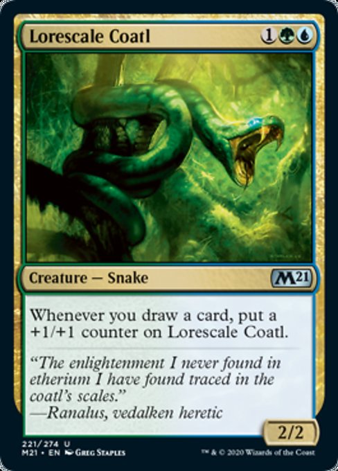 Lorescale Coatl [Core Set 2021] | Fandemonia Ltd