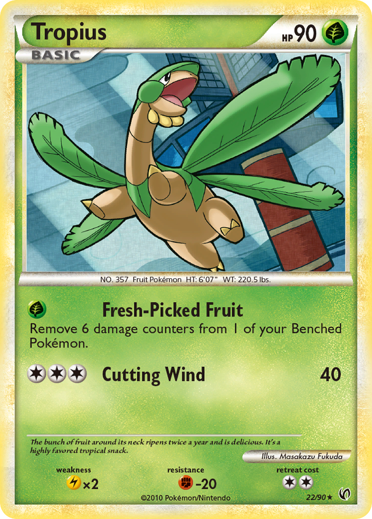 Tropius (22/90) [HeartGold & SoulSilver: Undaunted] | Fandemonia Ltd