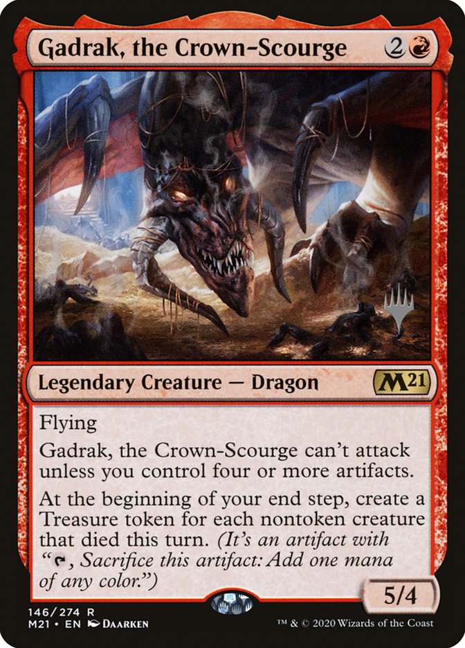 Gadrak, the Crown-Scourge (Promo Pack) [Core Set 2021 Promos] | Fandemonia Ltd