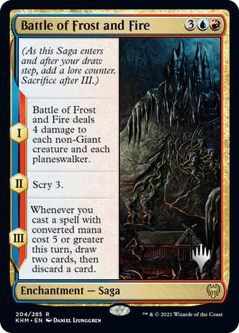 Battle of Frost and Fire [Kaldheim Promo Pack] | Fandemonia Ltd