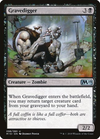 Gravedigger [Core Set 2019] | Fandemonia Ltd