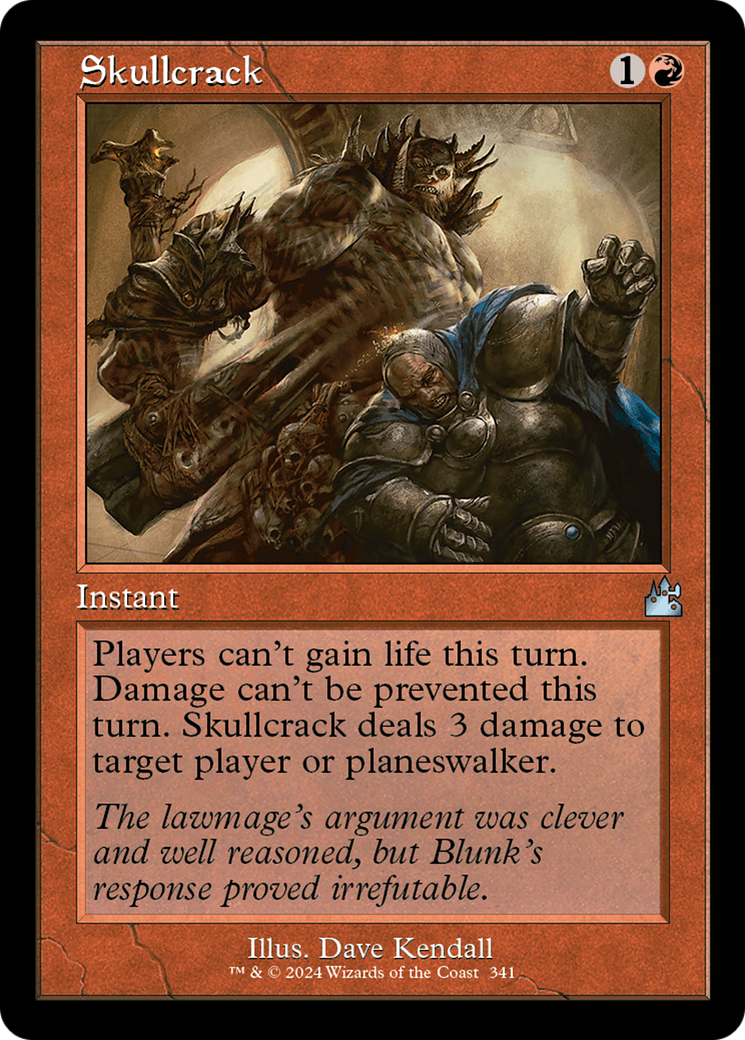 Skullcrack (Retro Frame) [Ravnica Remastered] | Fandemonia Ltd