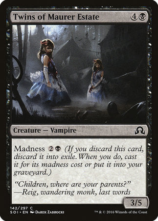 Twins of Maurer Estate [Shadows over Innistrad] | Fandemonia Ltd