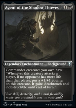 Agent of the Shadow Thieves (Foil Etched) [Commander Legends: Battle for Baldur's Gate] | Fandemonia Ltd