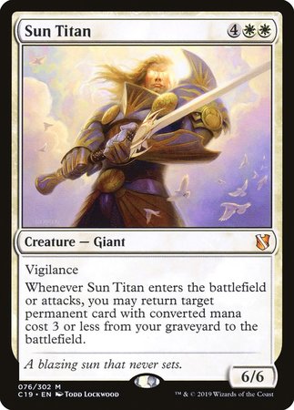 Sun Titan [Commander 2019] | Fandemonia Ltd